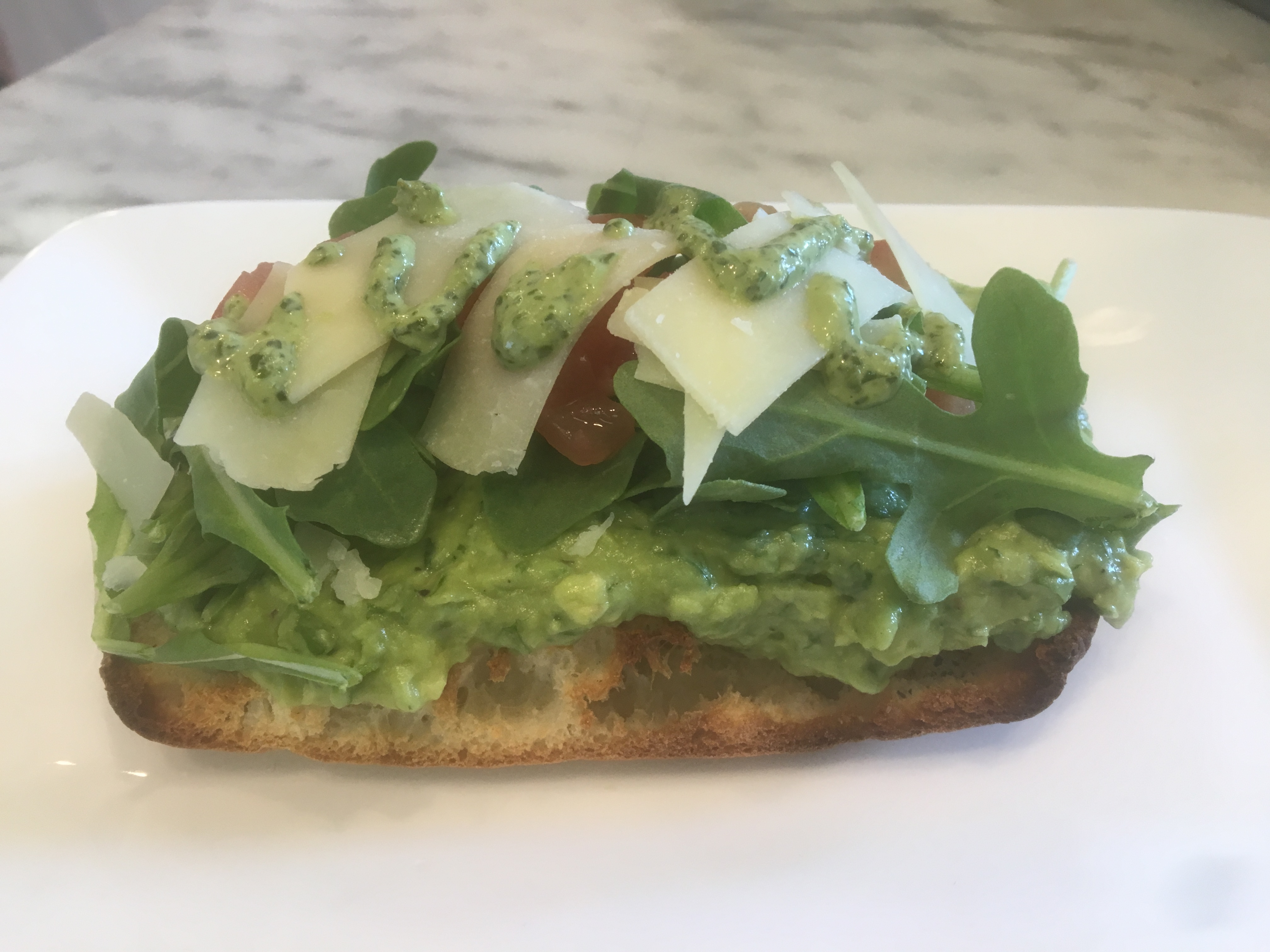 Order Avocado Bruschette food online from Tonino's Place Pizzeria store, Woodland Hills on bringmethat.com