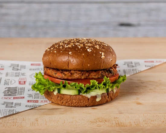 Order Veggie Burger food online from Habit store, Santa Barbara on bringmethat.com