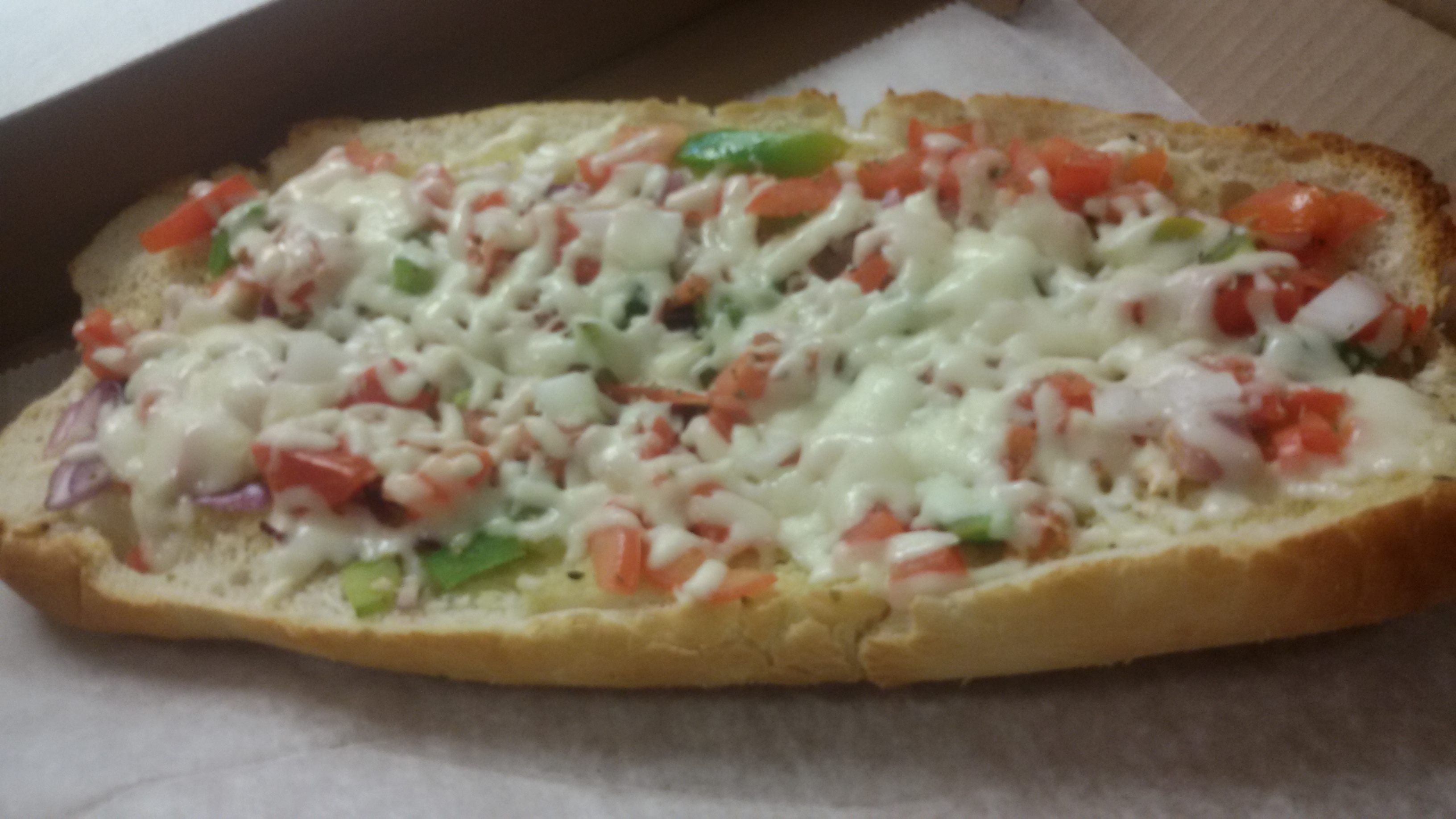Order Garlic Bread with Cheese food online from Brothers Pizza store, Tyngsboro on bringmethat.com