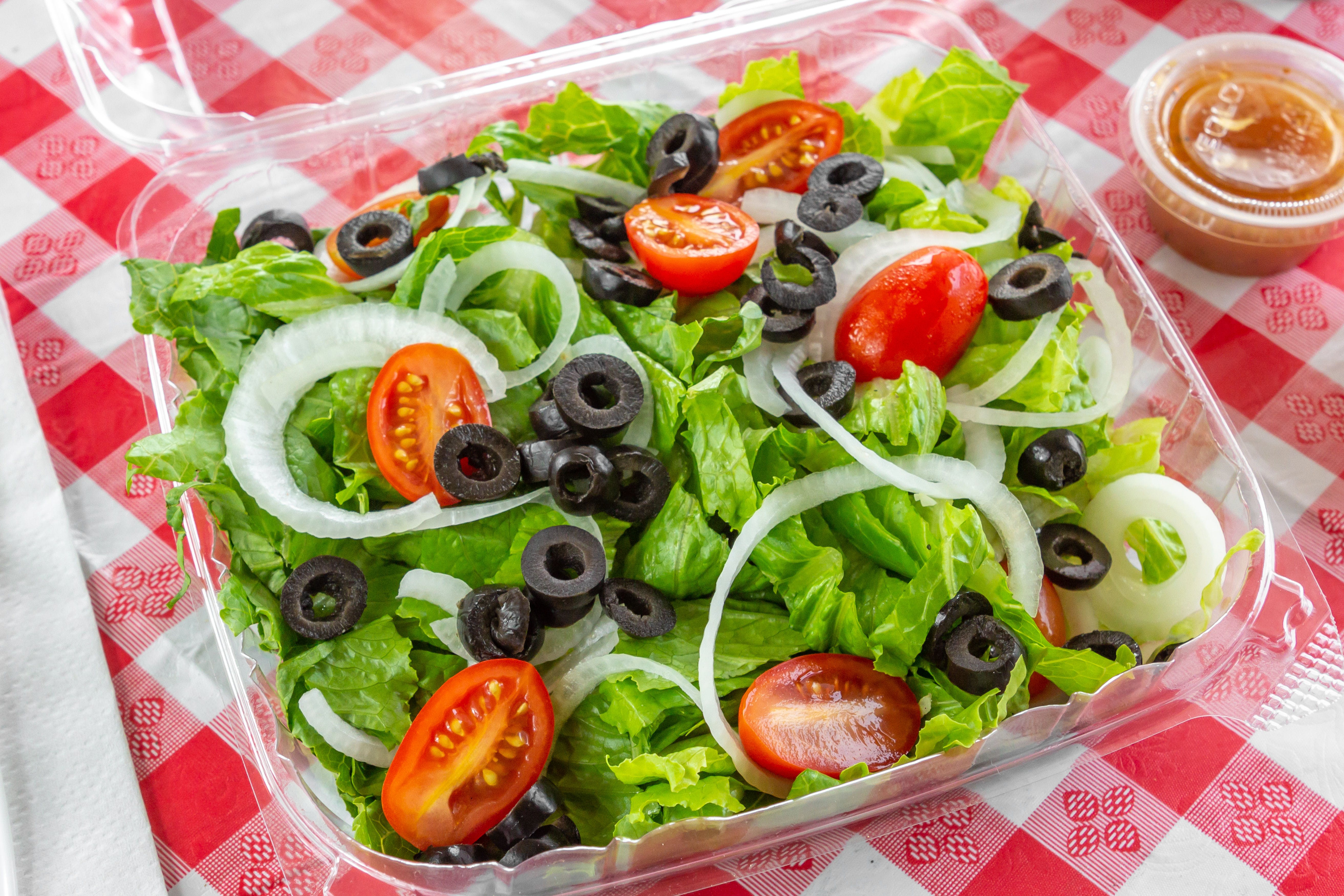 Order Tossed Salad - Small food online from Pizza Central store, Colonie on bringmethat.com