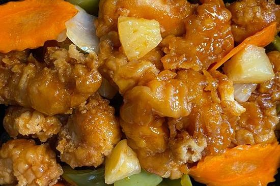 Order Sweet ＆ Sour Chicken food online from Little Chef Chinese store, San Diego on bringmethat.com