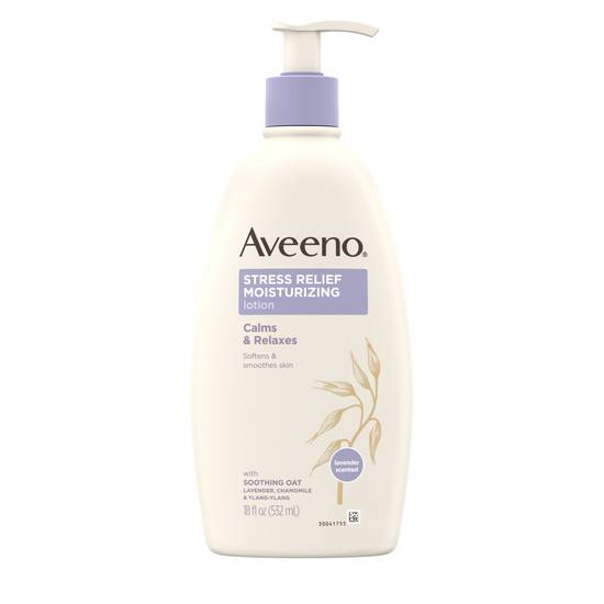 Order Aveeno Stress Relief Moisturizing Lotion to Calm & Relax, 18 OZ food online from CVS store, MANKATO on bringmethat.com