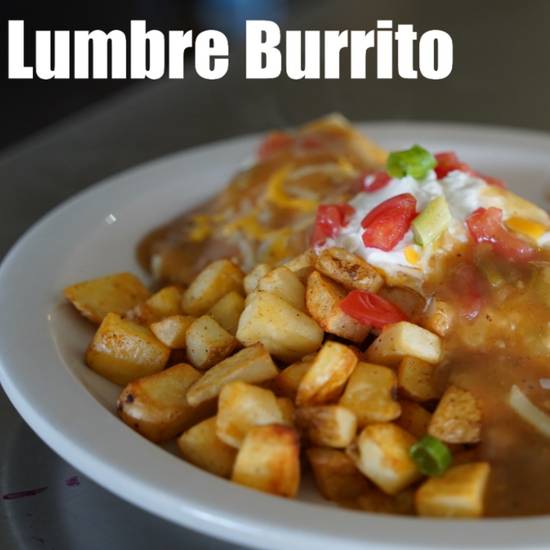 Order Lumbre Burrito food online from Sunrise Sunset store, Lakewood on bringmethat.com