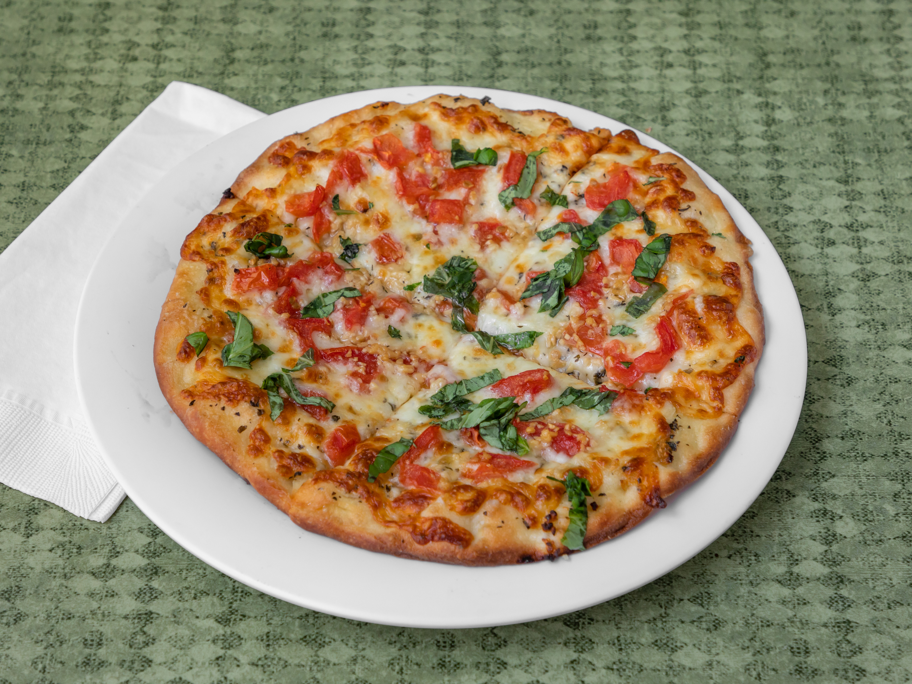 Order Margherita Pizza food online from Tower of Pizza store, Los Angeles on bringmethat.com