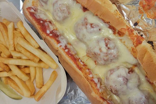 Order Meatball Sub food online from Cardano's Pizza & Wings store, Syracuse on bringmethat.com