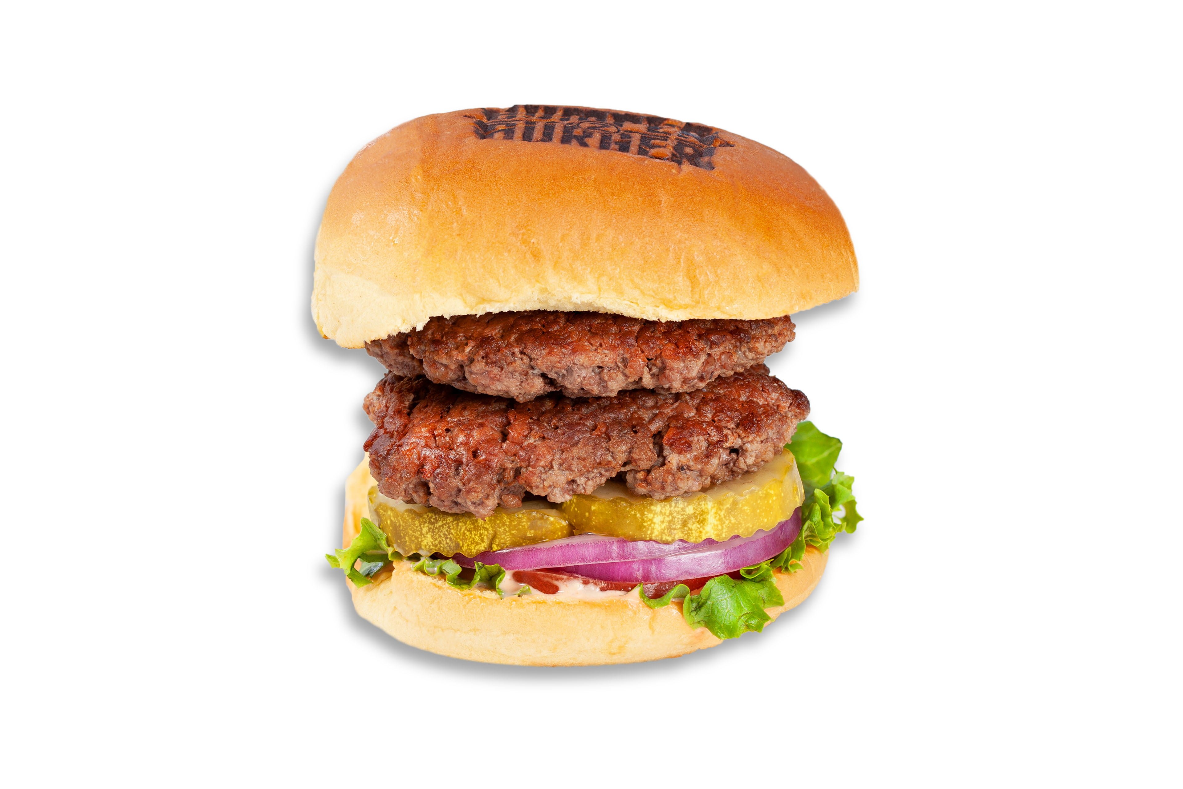 Order Double Hamburger food online from Bumper 2 Burger store, Lombard on bringmethat.com
