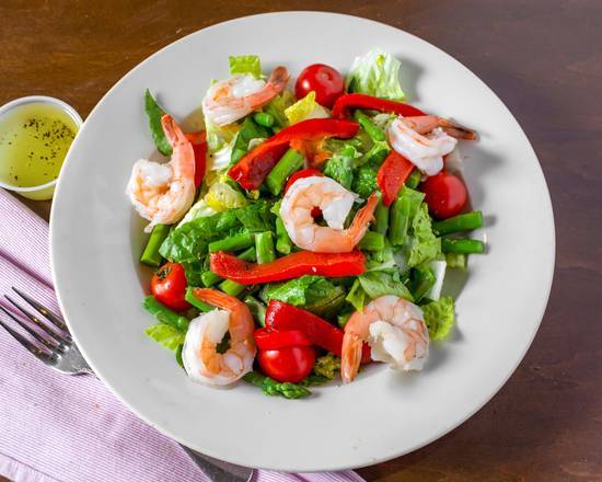 Order Asparagus Shrimp Salad food online from Café Amici store, Selden on bringmethat.com