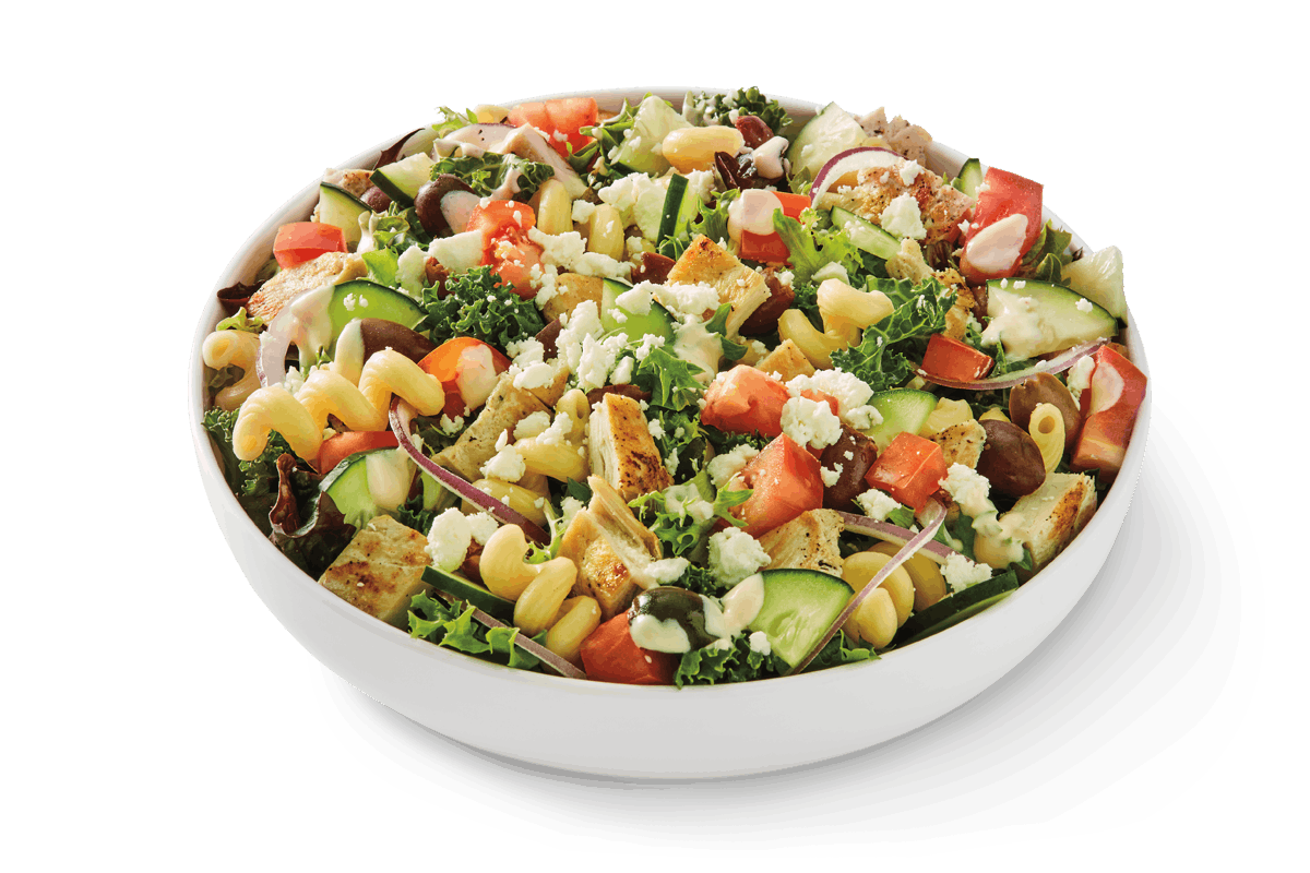 Order Med Salad with Grilled Chicken food online from Noodles & Company store, Omaha on bringmethat.com