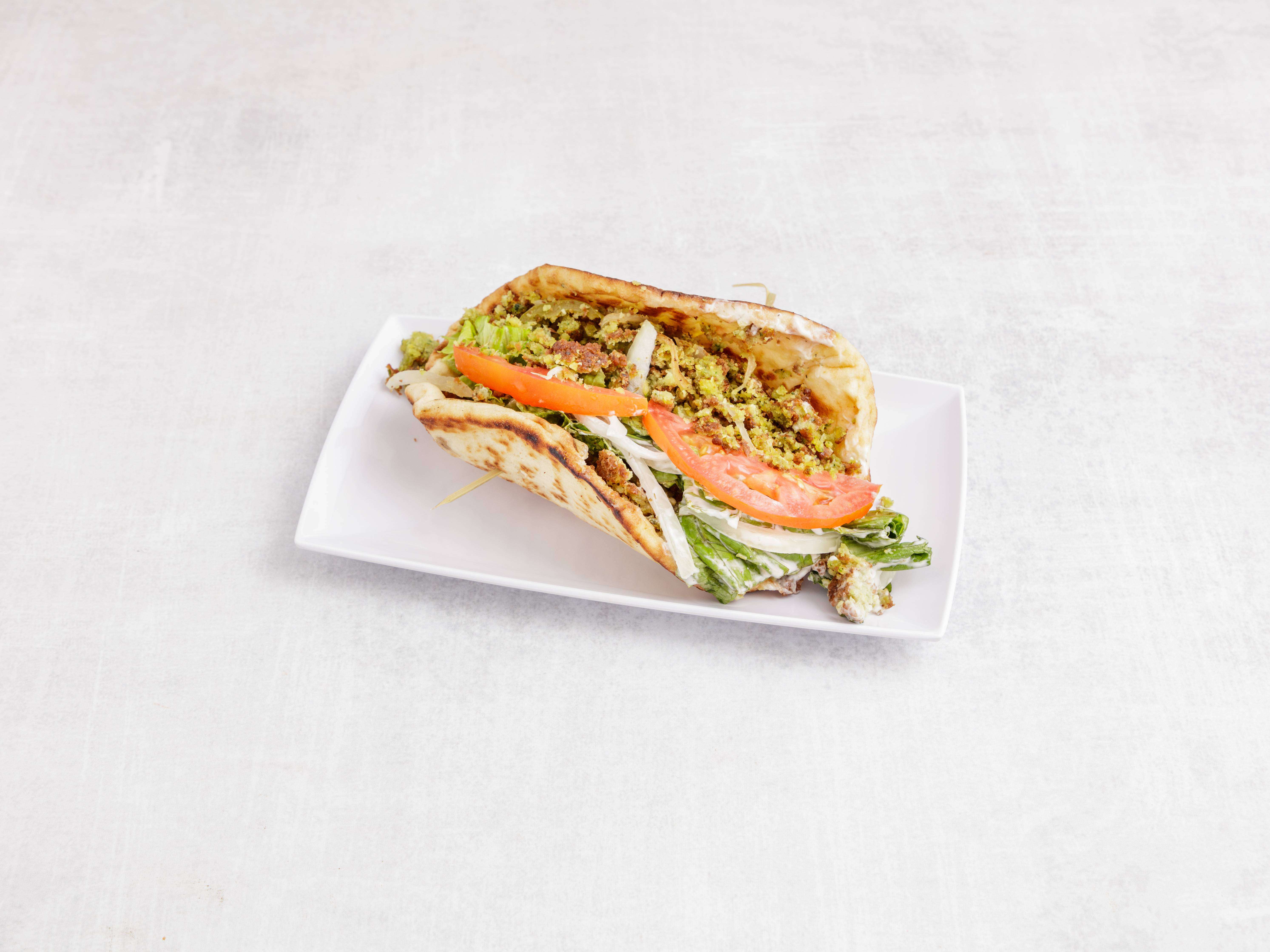 Order Falafel Wrap food online from Middletown Fried Chicken & Gyro store, Middletown on bringmethat.com