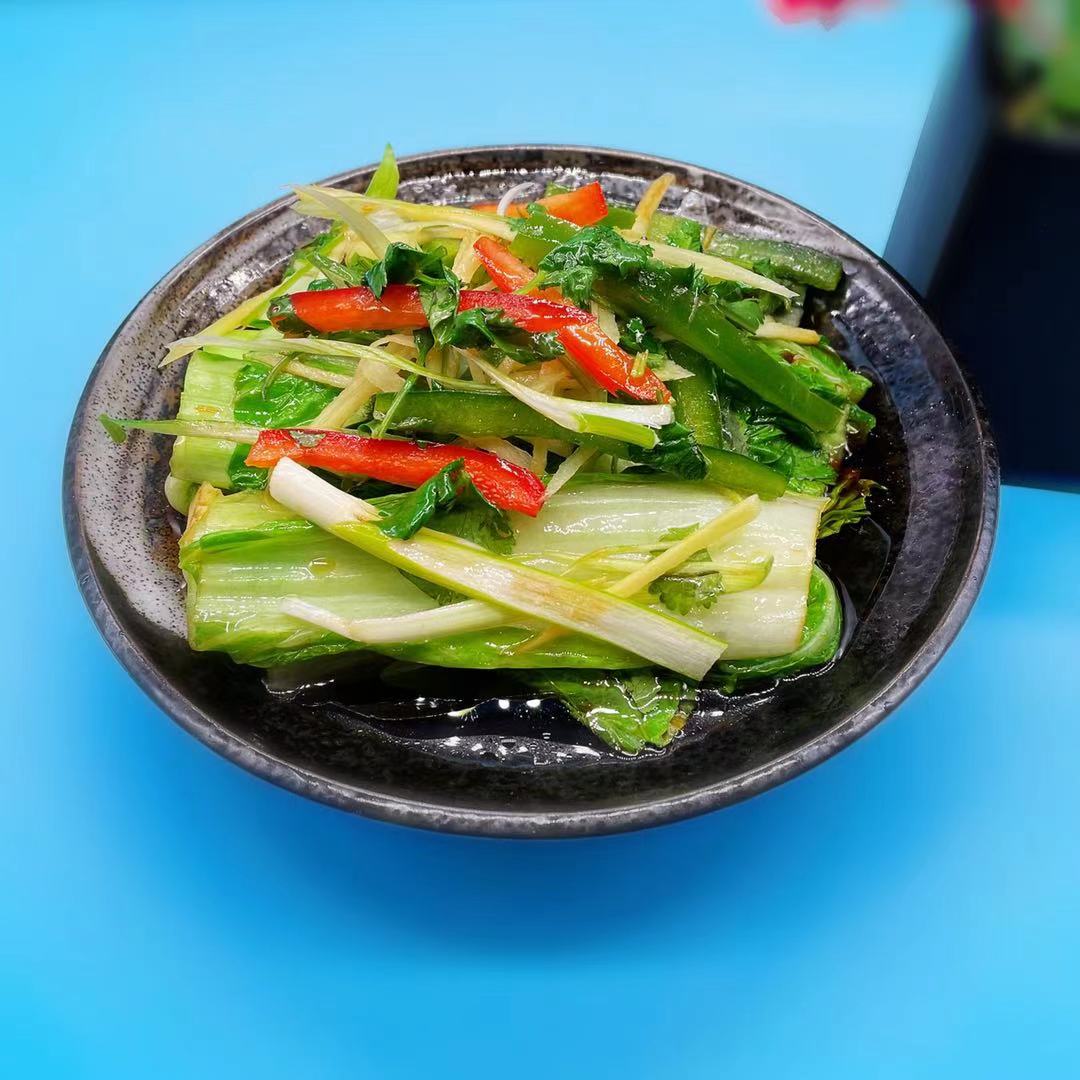 Order 豉油小白菜 Bok choy w/ fish sauce food online from Fashion Wok store, Foster City on bringmethat.com