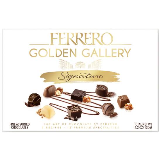 Order Ferrero Golden Gallery Signature Fine Assorted Chocolates, 4.2 OZ, 12 CT food online from Cvs store, LOS ANGELES on bringmethat.com