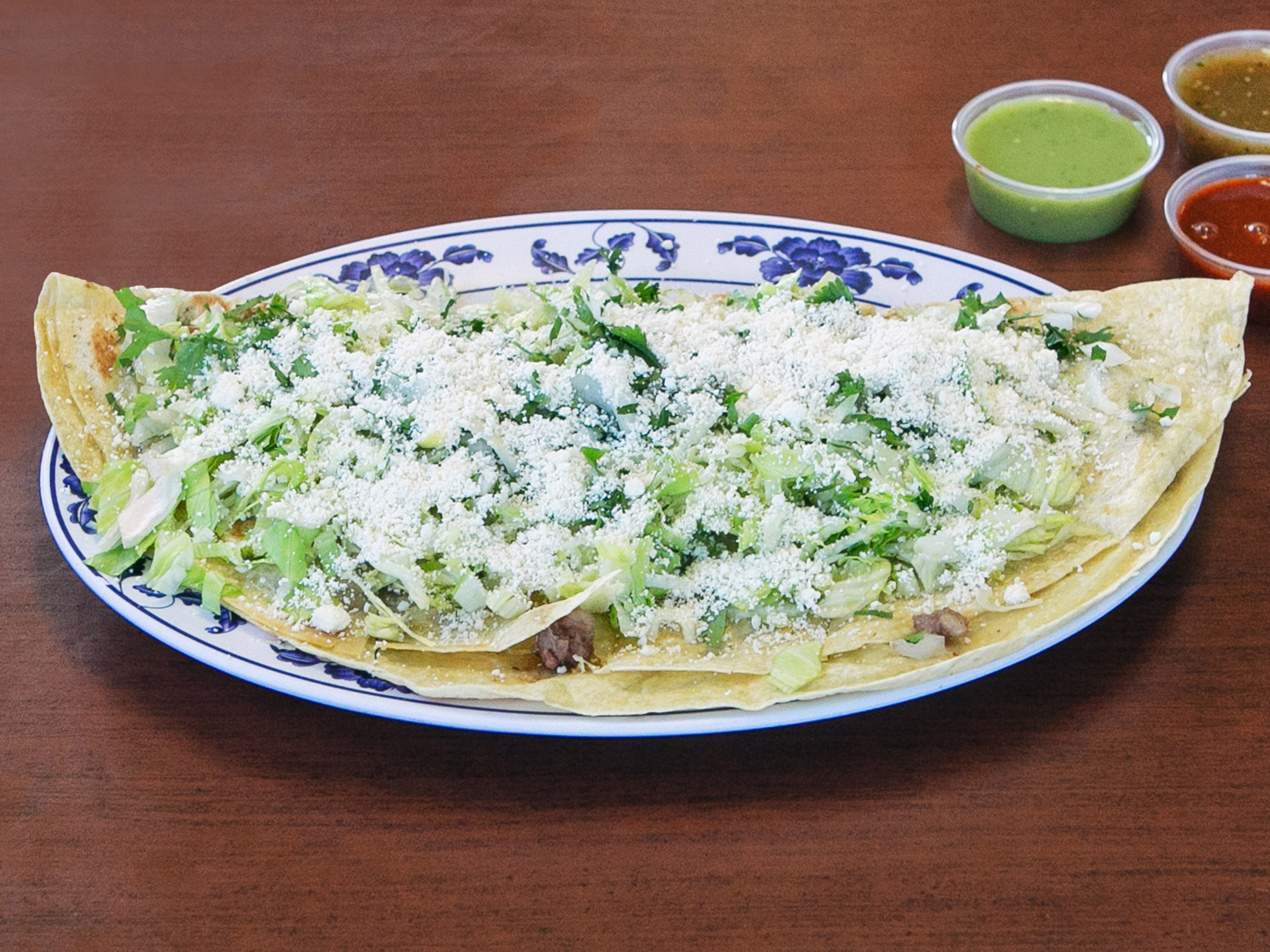 Order Quesadilla food online from Rambos Tacos store, West Covina on bringmethat.com