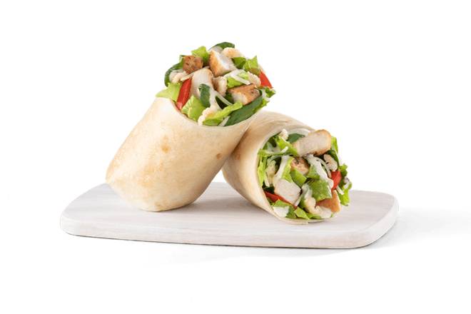 Order SUPERGREEN CAESAR CHICKEN food online from Tropical Smoothie Cafe store, Lake City on bringmethat.com