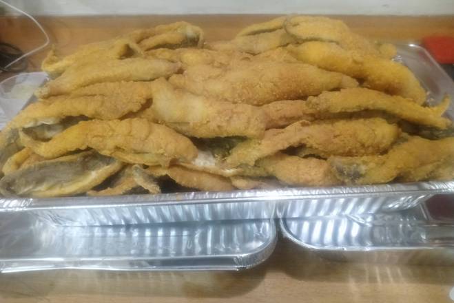 Order 2pcs. Fried Fish food online from JB Catering LLC store, Atlanta on bringmethat.com