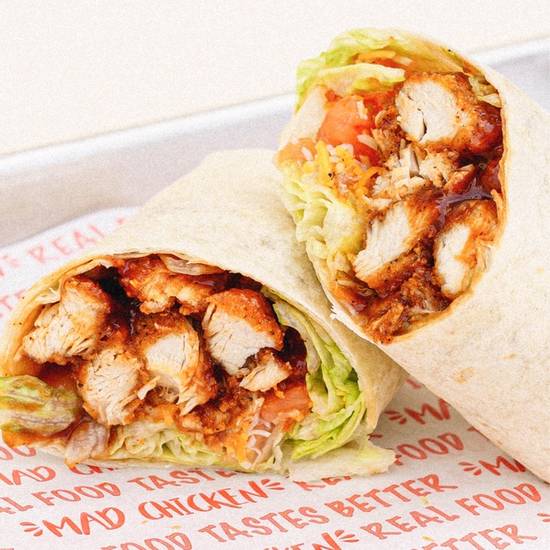 Order BBQ WRAP * food online from Mad Chicken store, Milwaukee on bringmethat.com
