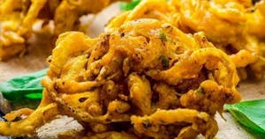 Order Onion Pakora (Two Pieces) food online from Masala 2 Indian Restaurant store, Hollywood on bringmethat.com