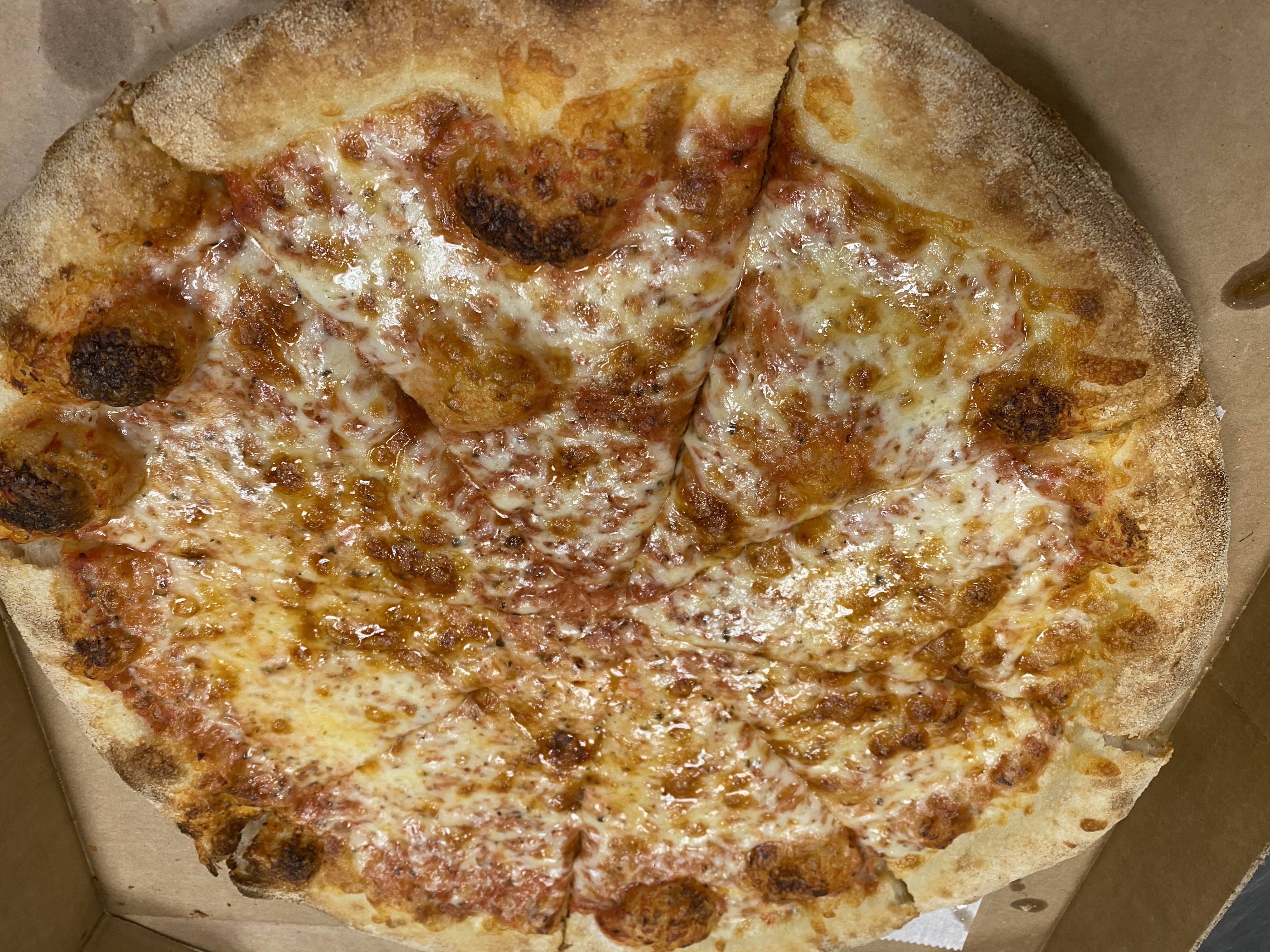 Order Plain Cheese Pizza food online from Bravo Pizza store, Malden on bringmethat.com
