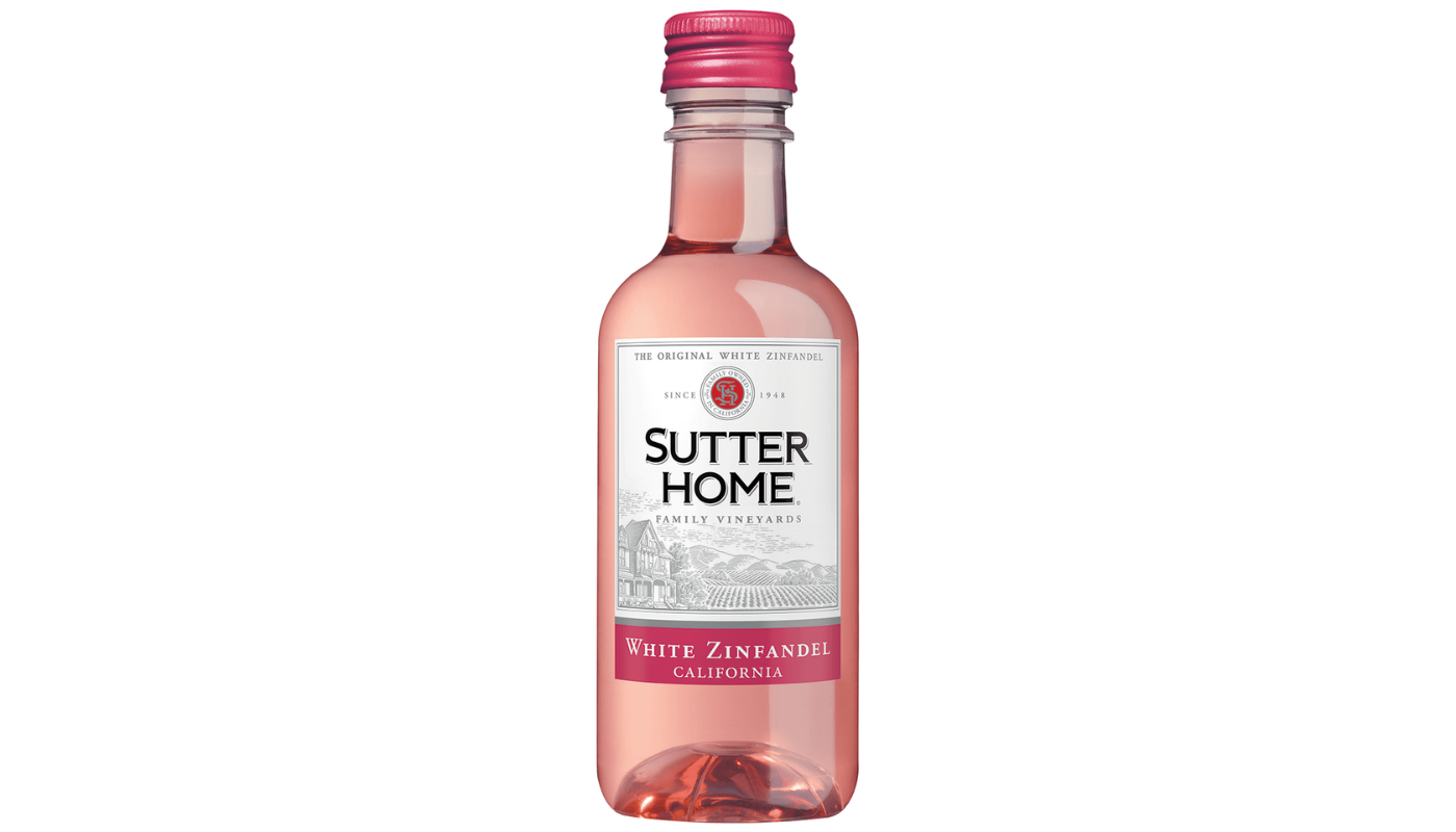 Order Sutter Home White Zinfandel 187mL food online from Rancho Liquor store, Thousand Oaks on bringmethat.com
