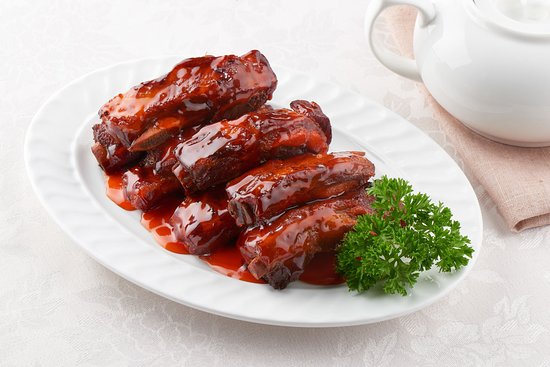 Order Barbecue Ribs Peking Style food online from Wings Station store, Suwanee on bringmethat.com
