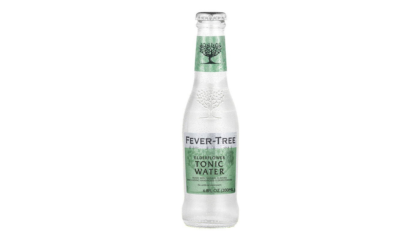 Order Fever-Tree Elderflower Tonic Water 16.9oz Bottle food online from Liquor Palace store, Burbank on bringmethat.com