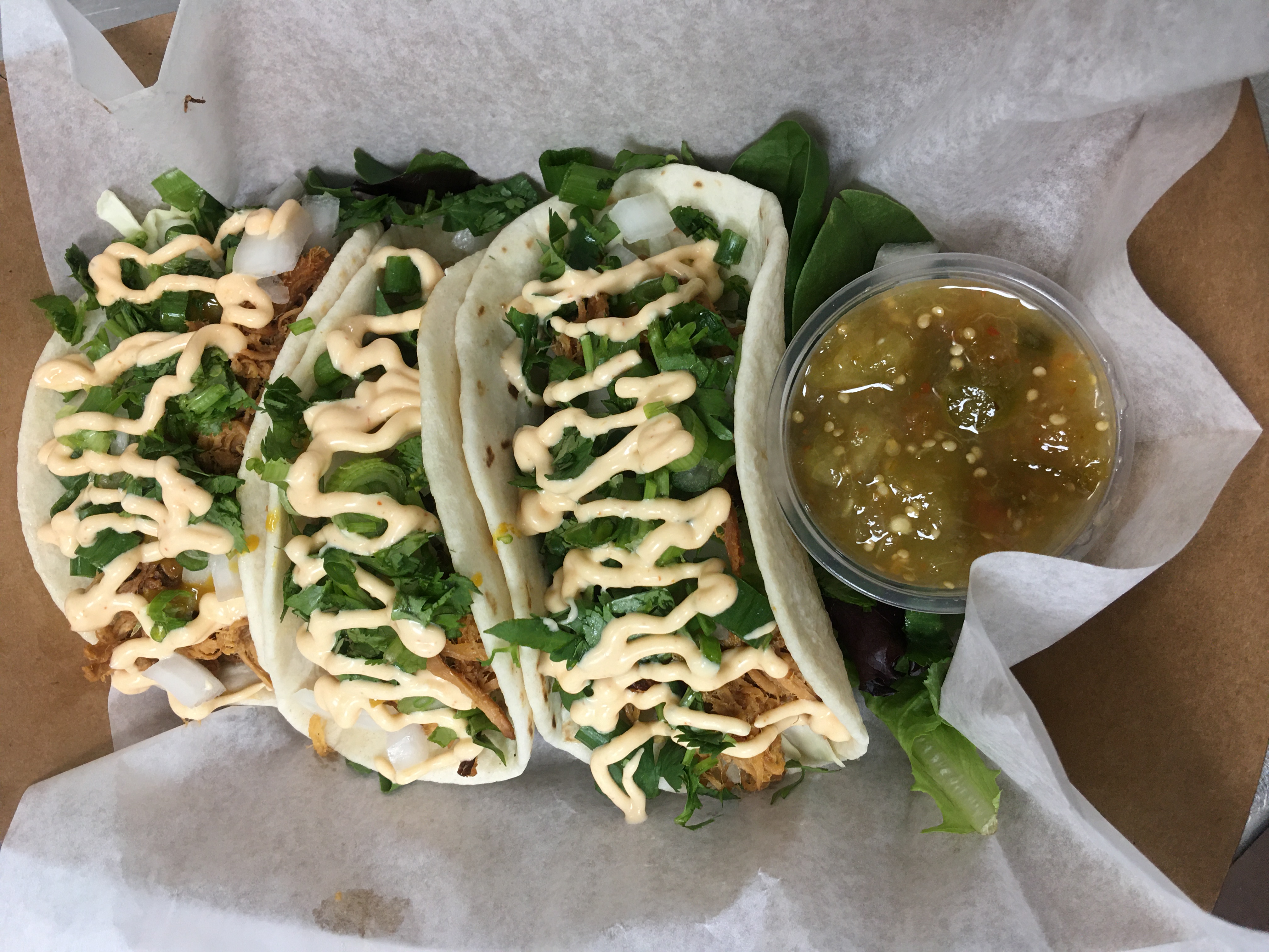 Order Carolina Chicken Taco food online from The Blind Pig store, Tucson on bringmethat.com