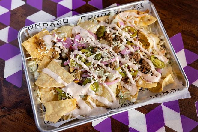 Order Build Your Own Nachos food online from Condado Tacos store, Troy on bringmethat.com