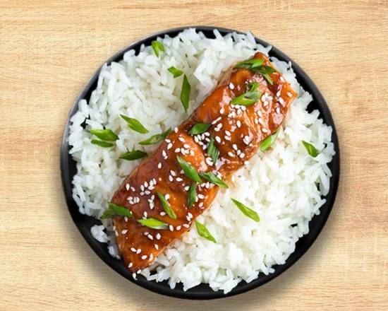 Order Teriyaki Fish And Rice food online from Fat Fish store, Mobile on bringmethat.com