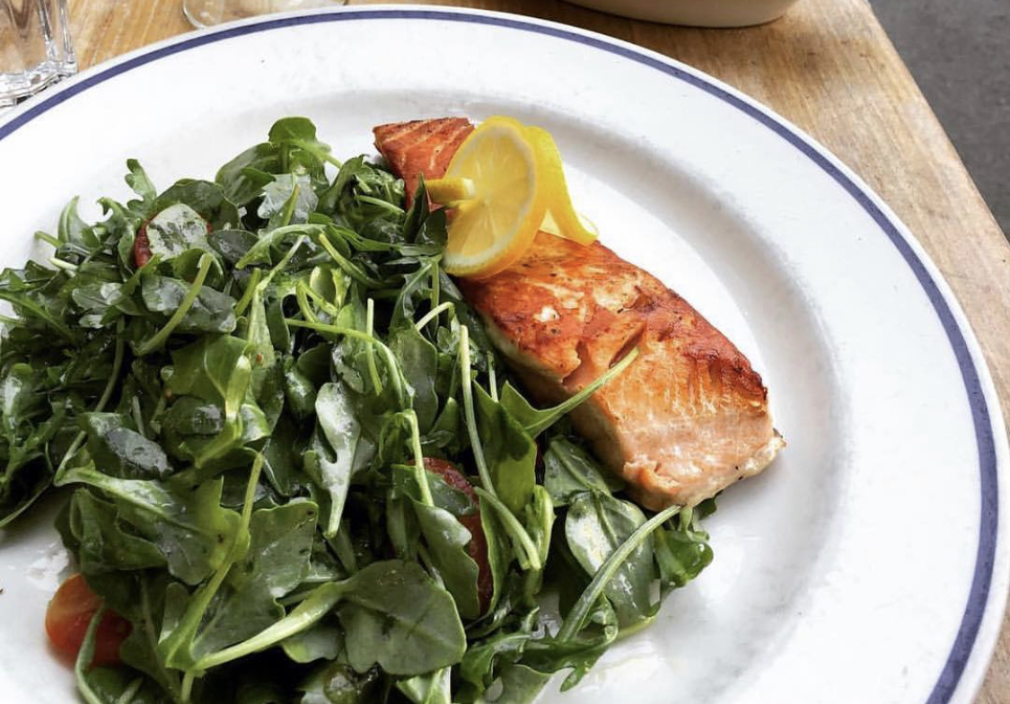 Order Pan-Seared Salmon food online from Wild store, New York on bringmethat.com