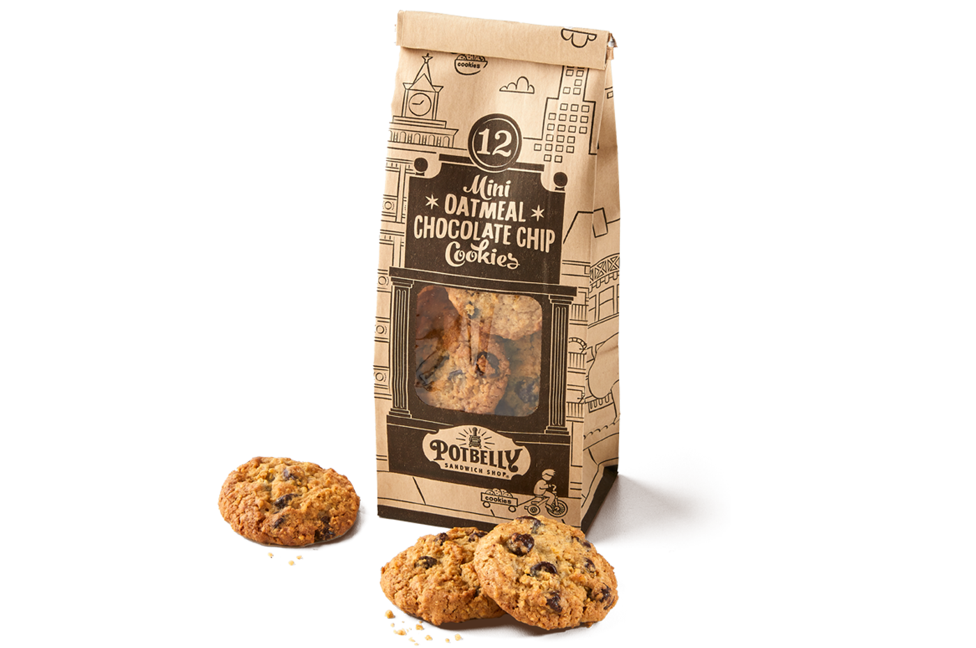 Order Bag of Mini Cookies food online from Potbelly store, New York on bringmethat.com