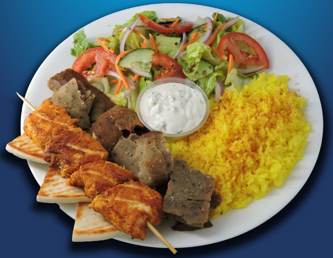 Order Chicken and Gyro Meat food online from Greek Kabob store, West Valley City on bringmethat.com