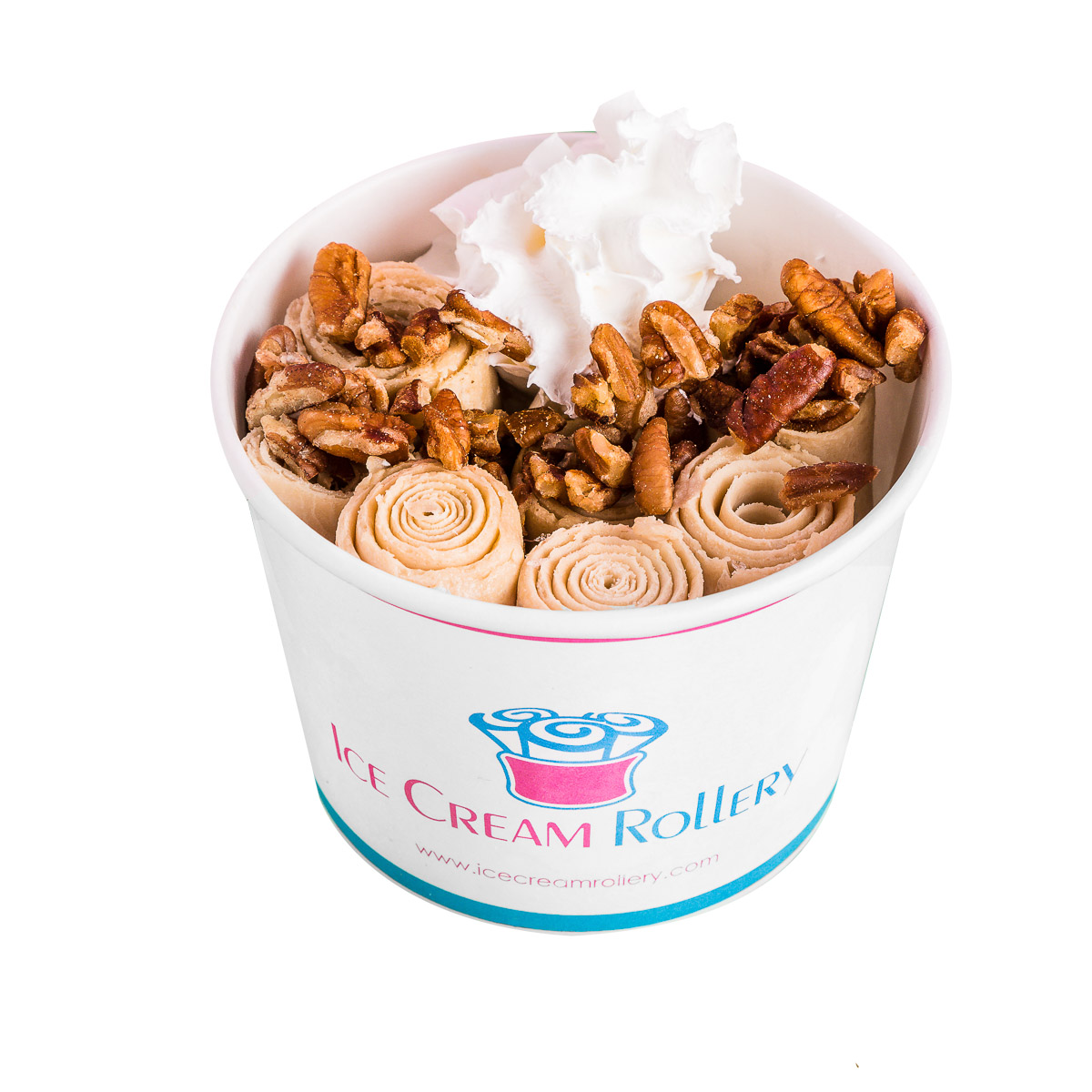 Order 9. Perfect Butter Pecan food online from Ice Cream Rollery store, Reynoldsburg on bringmethat.com