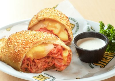 Order Ham and Cheese Hot Hat Sandwich food online from Straw Hat Pizza store, Gilroy on bringmethat.com