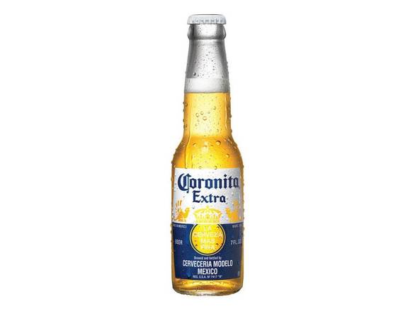 Order Corona Extra Lager Mexican Beer - 12x 7oz Bottles food online from Goody Goody Liquor Parent store, Dallas on bringmethat.com