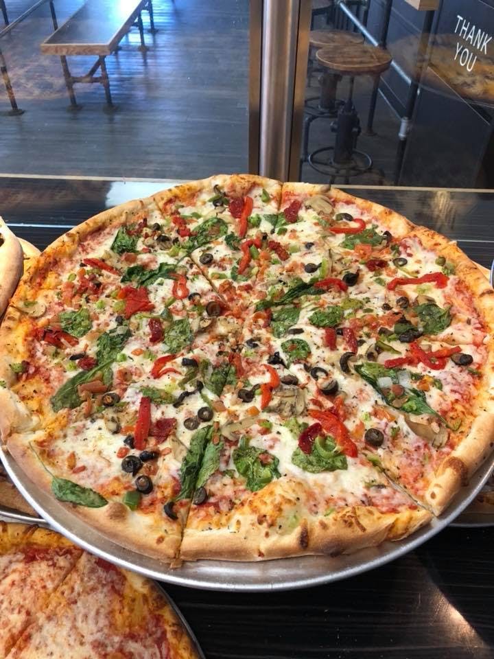 Order Veggie Supreme Pizza - Large 16'' food online from Oakdale Pizza store, Johnson City on bringmethat.com