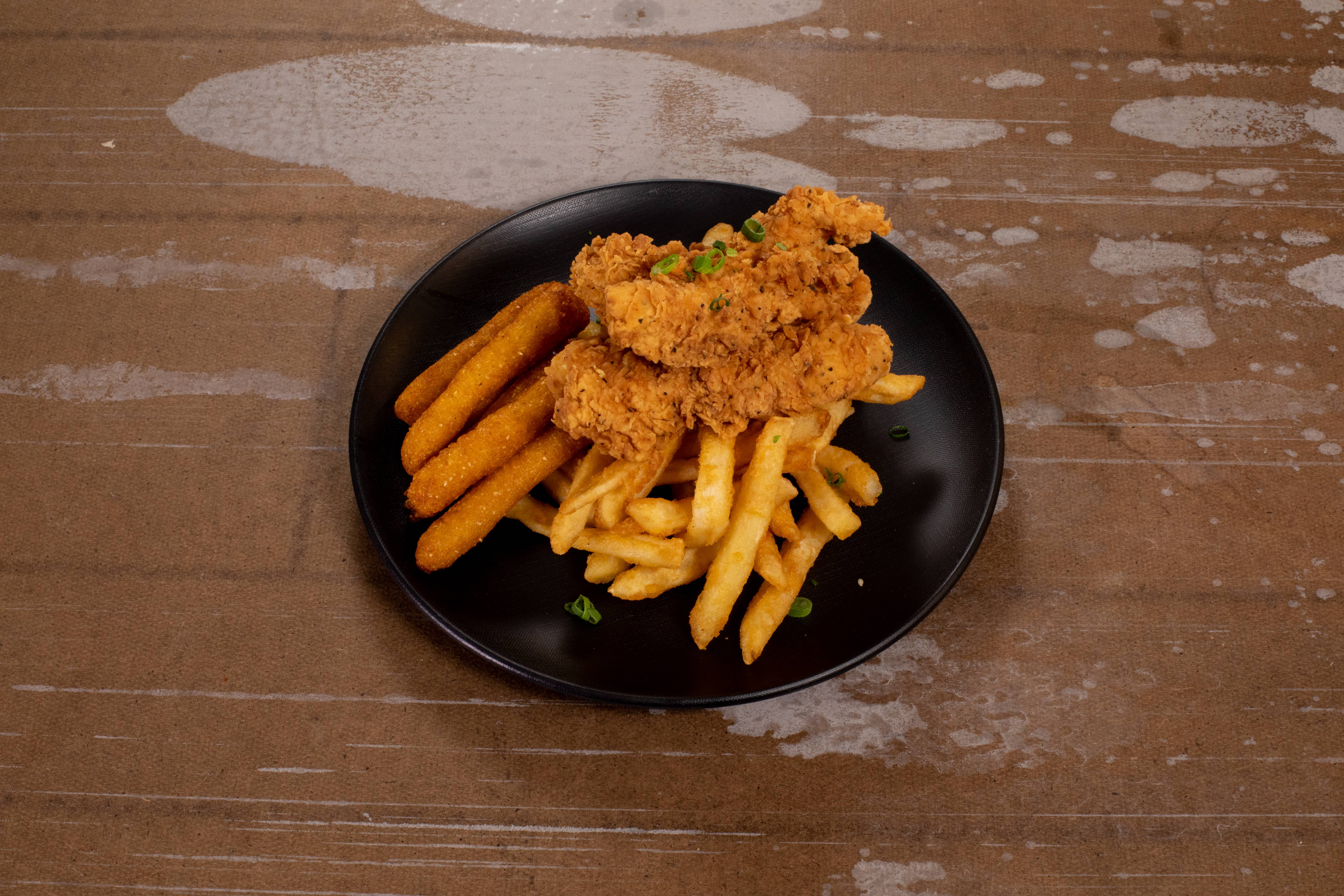 Order Chicken Tenders Dinner food online from Catfish Parlour South store, Austin on bringmethat.com