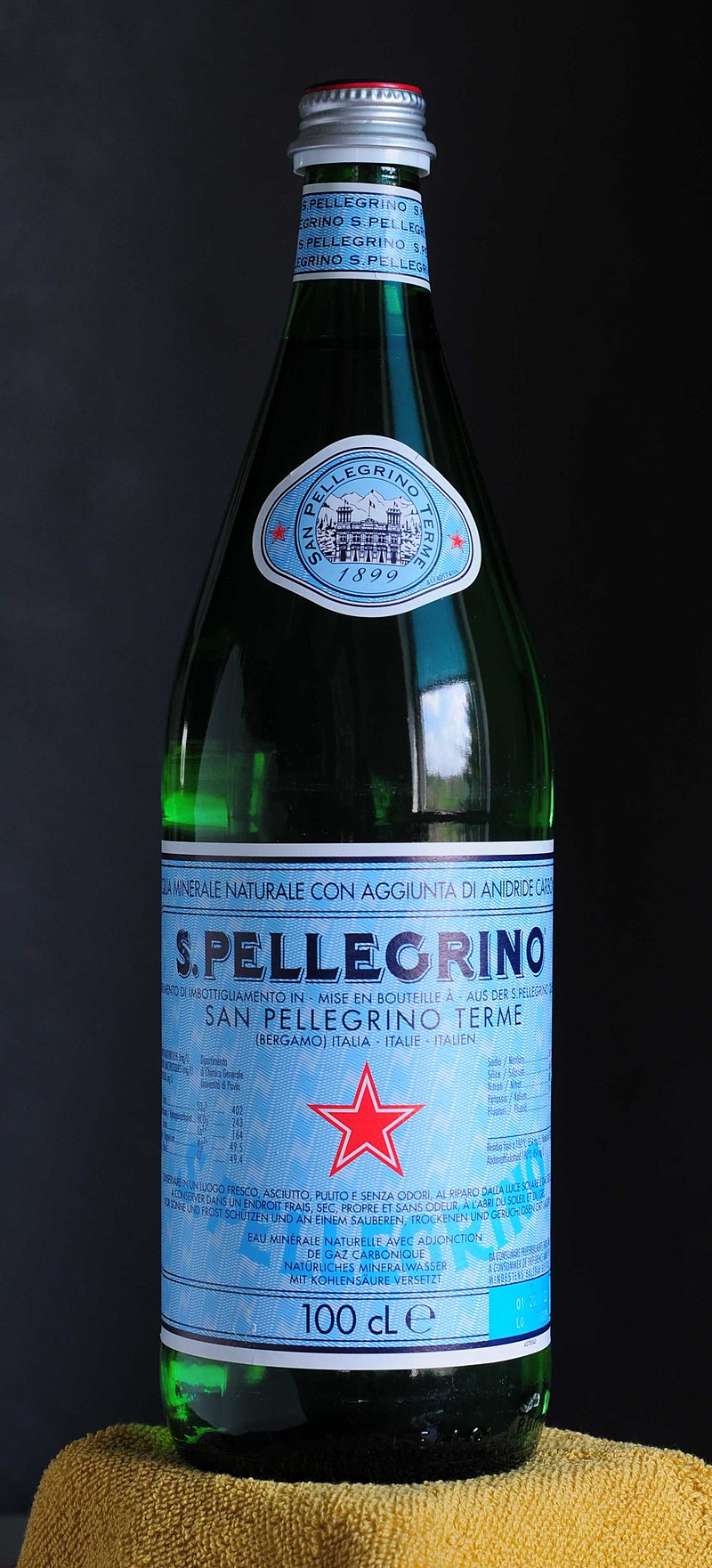 Order San Pellegrino Mineral Water food online from Ginger Bowls store, Columbus on bringmethat.com