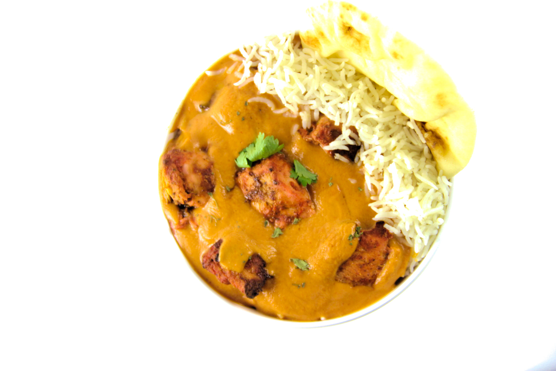 Order Chicken Tikka Masala Bowl food online from Curry In A Hurry store, Omaha on bringmethat.com