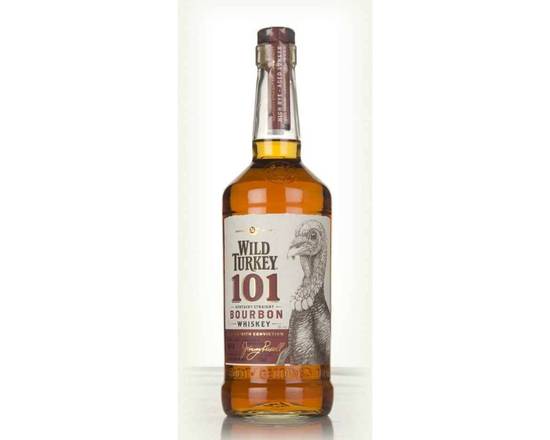 Order Wild turkey 101 1L food online from House Of Wine store, New Rochelle on bringmethat.com
