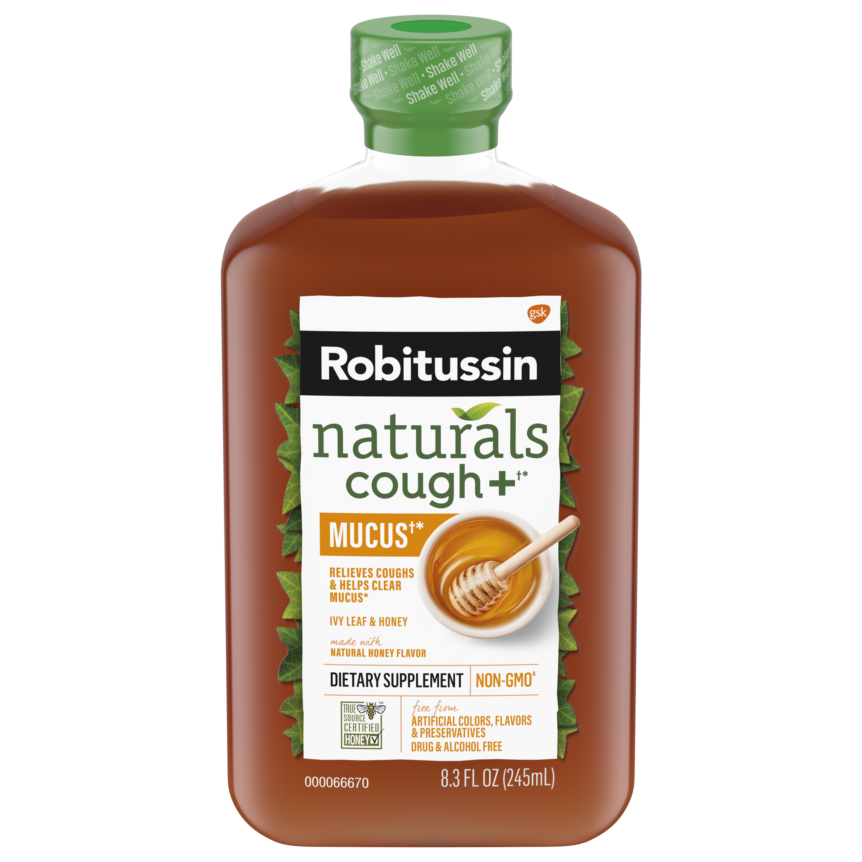 Order Robitussin Naturals Cough Relief - Honey & Ivy Leaf, 8.3 fl oz food online from Rite Aid store, ELMIRA on bringmethat.com