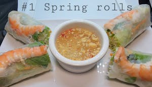 Order 1. Fresh Spring Roll (2) food online from Lisu's Thai Taste | Roseville store, Roseville on bringmethat.com