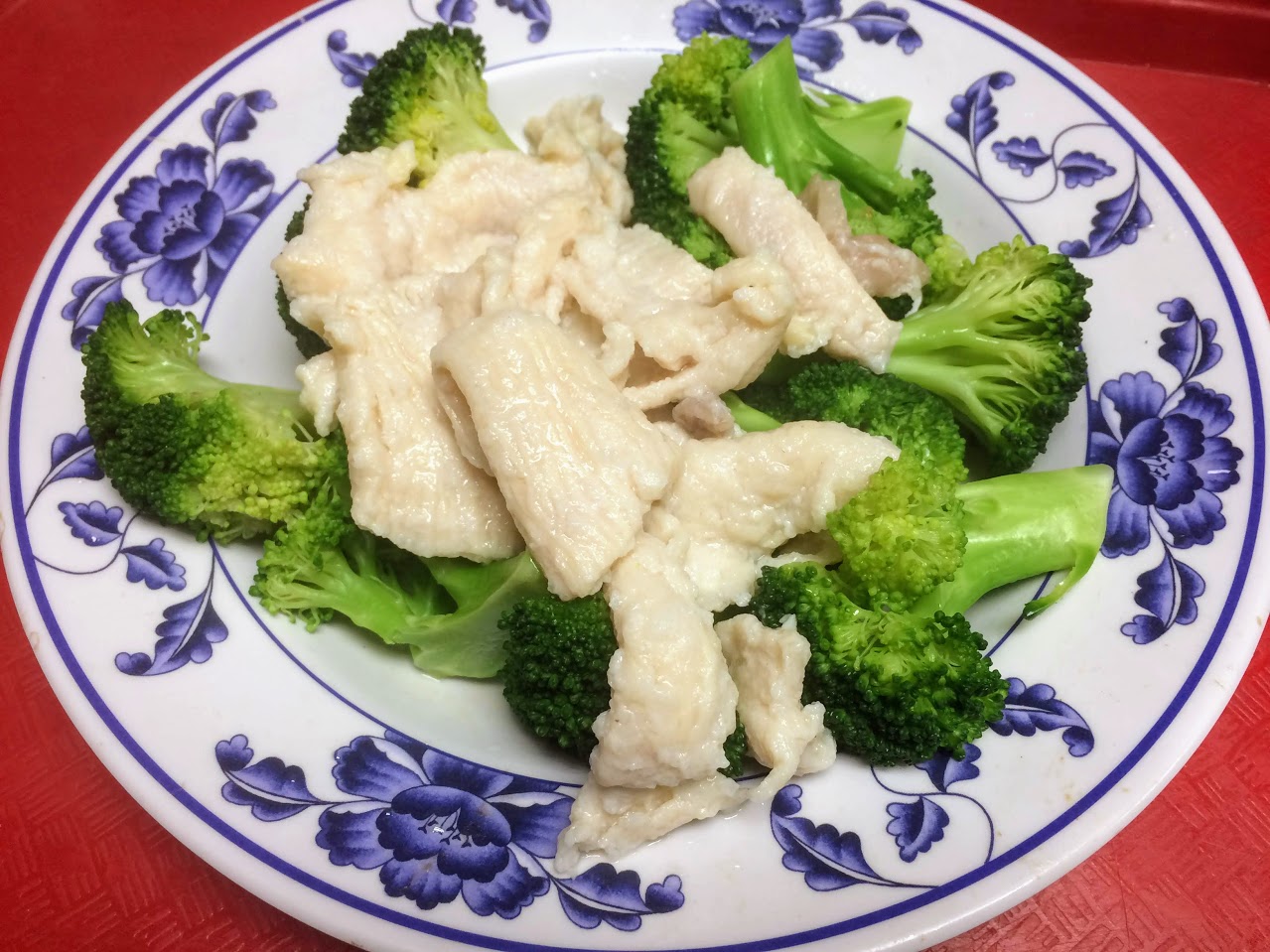 Order D5. Steamed Chicken with Broccoli food online from Woodside Kitchen store, Elmhurst on bringmethat.com
