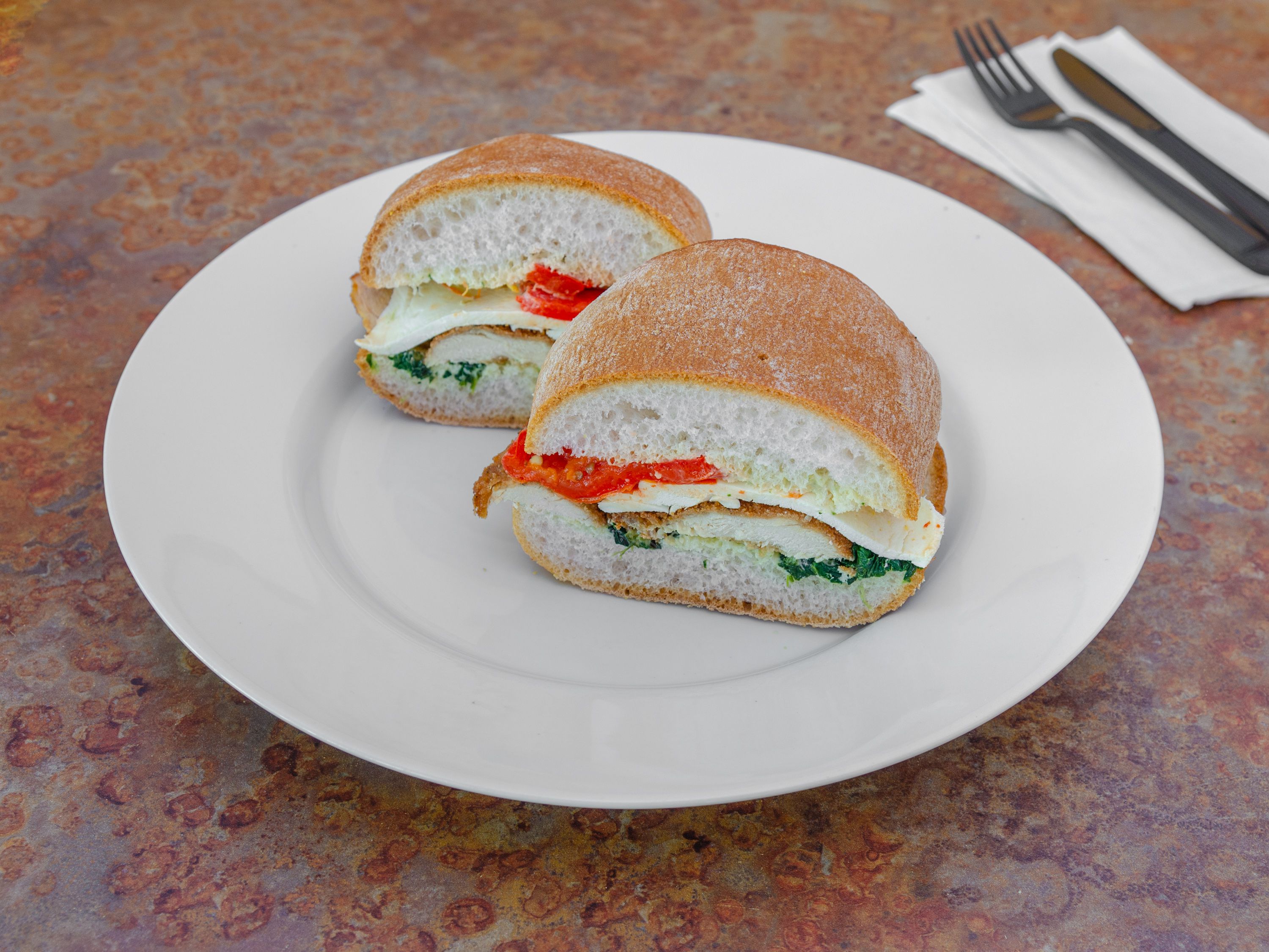Order JR Special Panini food online from Suburban Eats store, Melville on bringmethat.com