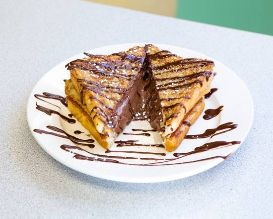 Order Nutella Stuffed French Toast food online from Donut Villa store, Malden on bringmethat.com