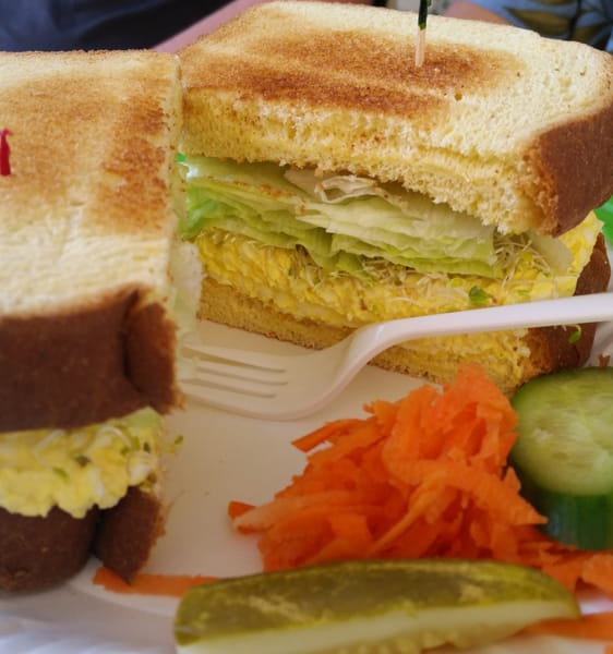 Order Egg Sandwich food online from Tomato Patch store, Woodland Hills on bringmethat.com