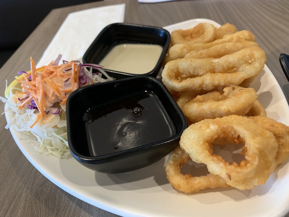 Order Squid Rings food online from Yutaka Japanese Restaurant store, Phoenix on bringmethat.com