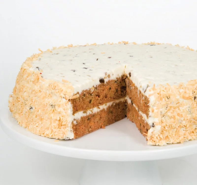 Order 5. Carrot Spice Layer Cake (carousel cakes) products  food online from 5 brothers gourmet deli store, New York on bringmethat.com