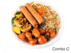 Order Combo C  food online from Great Wall Express store, San Diego on bringmethat.com