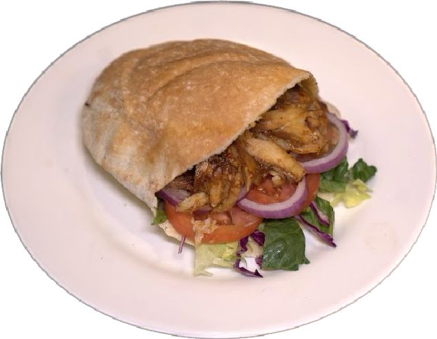 Order 59. Chicken Gyro Sandwich food online from Beyti turkish kebab store, Brooklyn on bringmethat.com