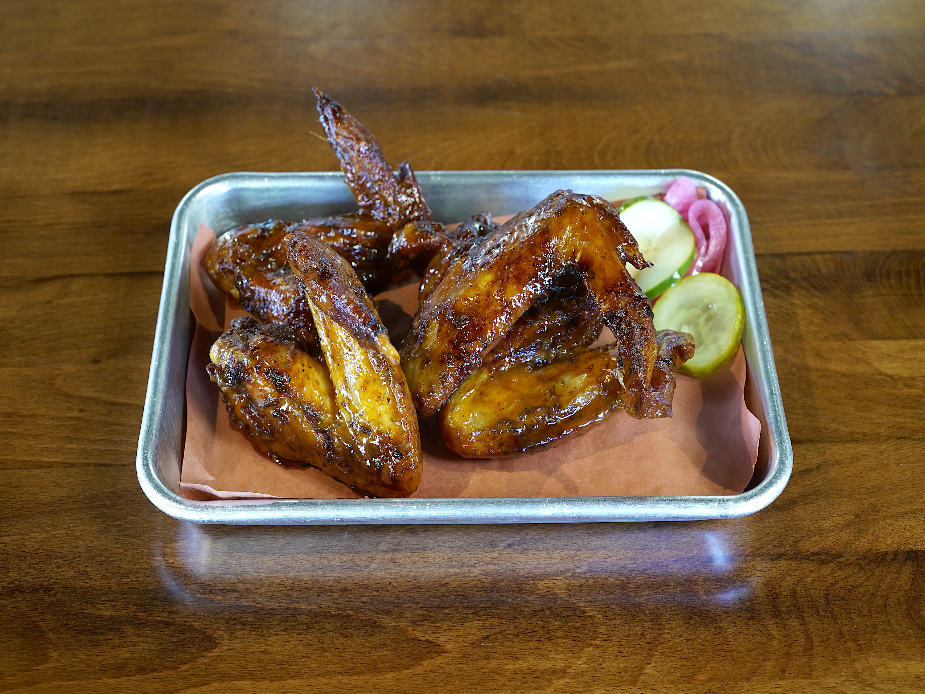 Order Smoked BBQ Wings food online from Noah Smokehouse store, Dearborn on bringmethat.com