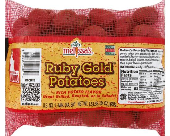 Order Melissa's · Ruby Gold Potatoes (24 oz) food online from Albertsons Express store, Fort Worth on bringmethat.com